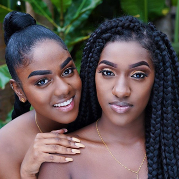 Mina et Kamala Eyango